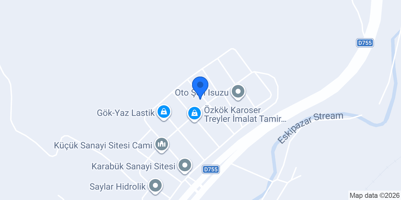 Metin Karoser (Kasacı) konumu