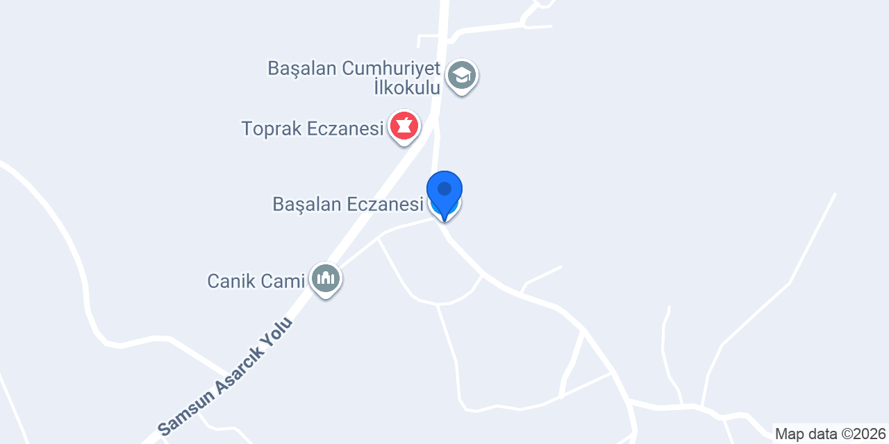 Başalan Eczanesi konumu
