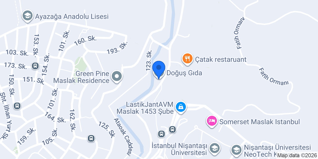 Doğuş Gıda konumu