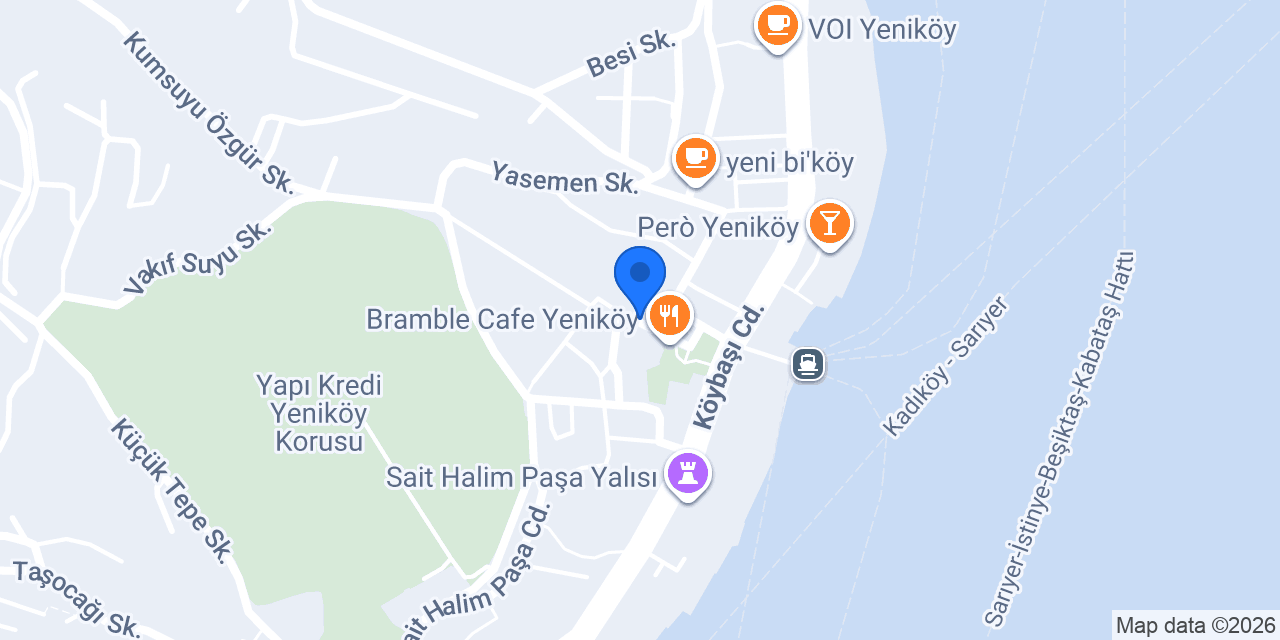 Yeniköy Taksi konumu