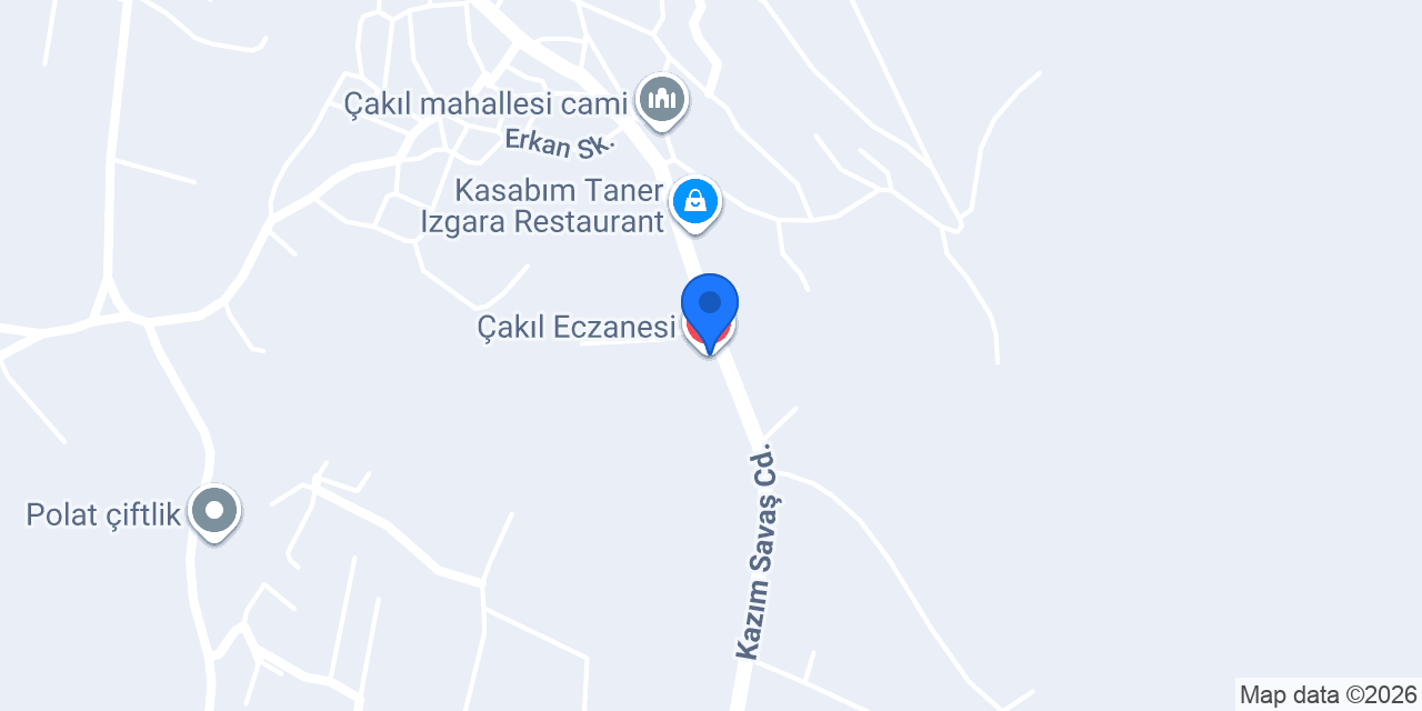 Çakıl Eczanesi konumu
