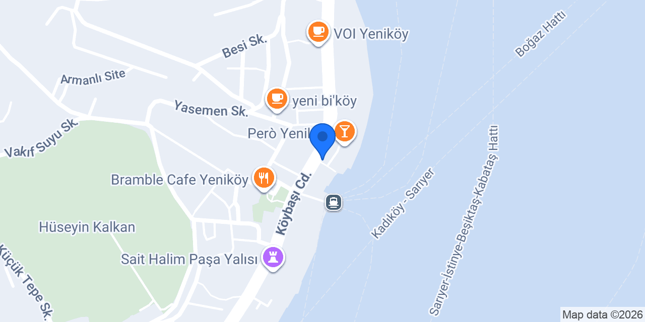 Emek Cafe konumu