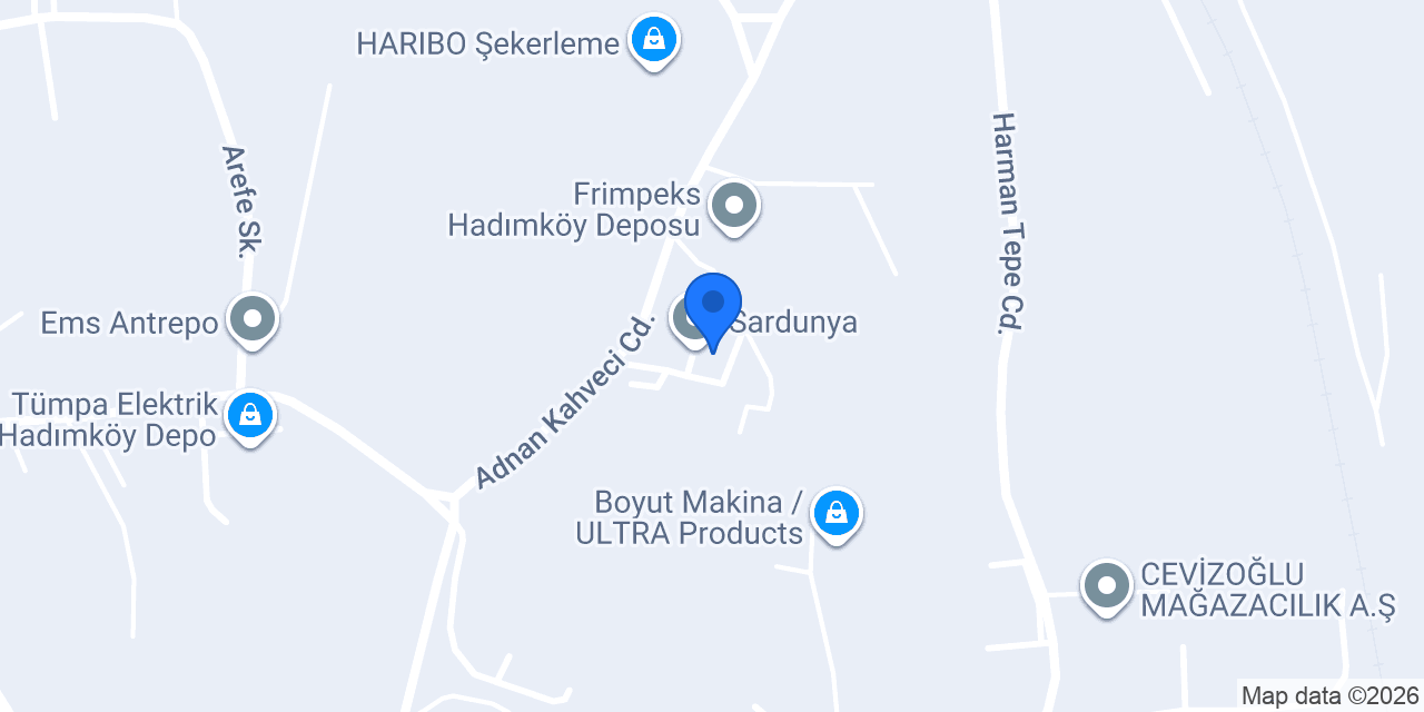 Sardunya konumu
