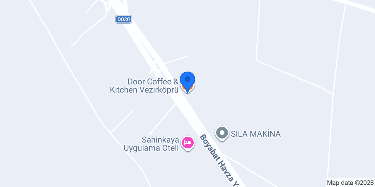 Door Coffee & Kitchen Vezirköprü konumu