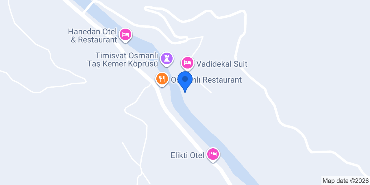 Taşkemer Bungalov konumu