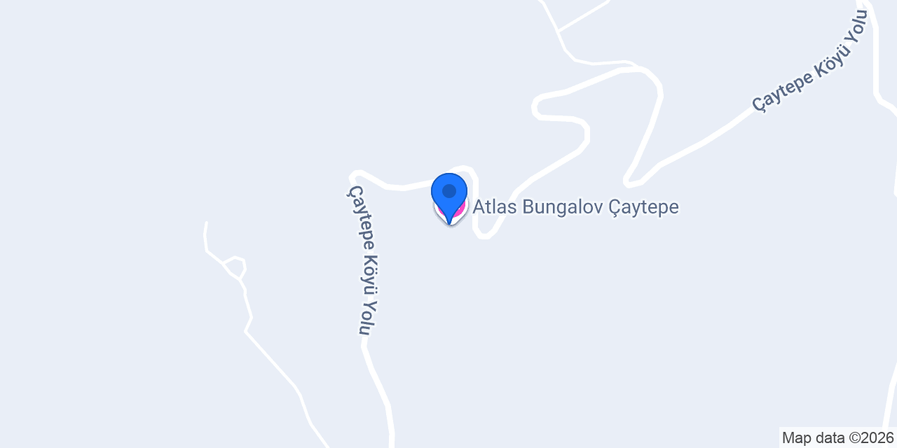 Atlas Bungalov Çaytepe konumu