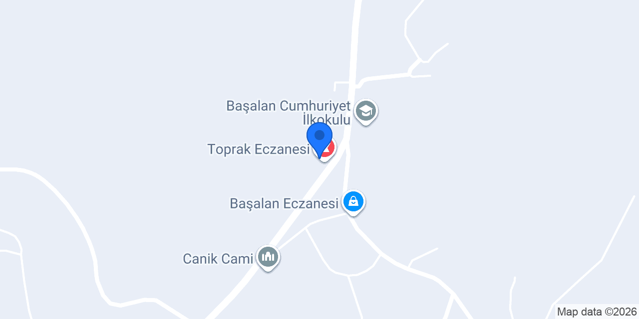 Toprak Eczanesi konumu