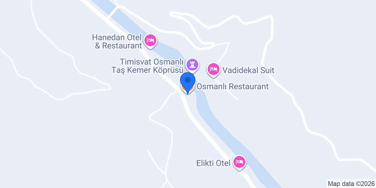 Osmanlı Restaurant konumu