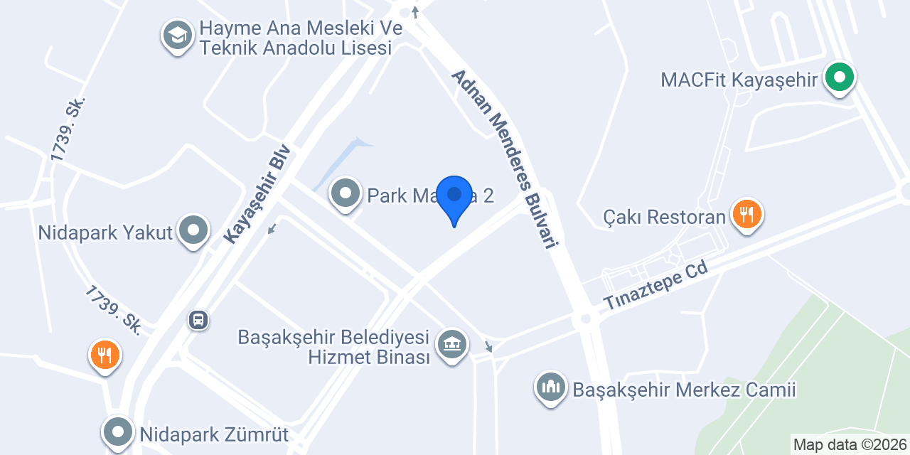 MARLET PASTANELERİ KAYAŞEHİR ŞUBESİ konumu