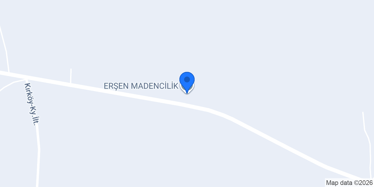 ERŞEN MADENCİLİK konumu