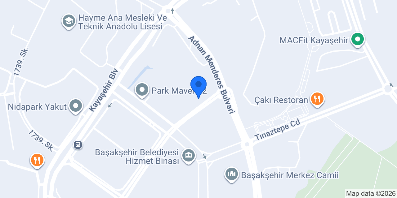Konyalı Kuyumcu Başakşehir konumu