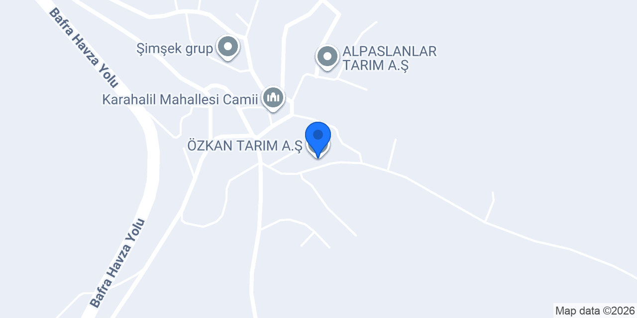 ÖZKAN TARIM LTD. ŞTİ. konumu