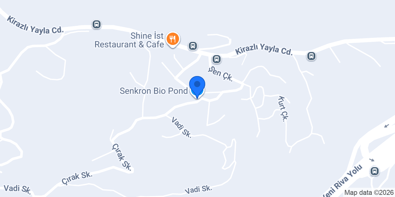 Senkron Bio Pond konumu