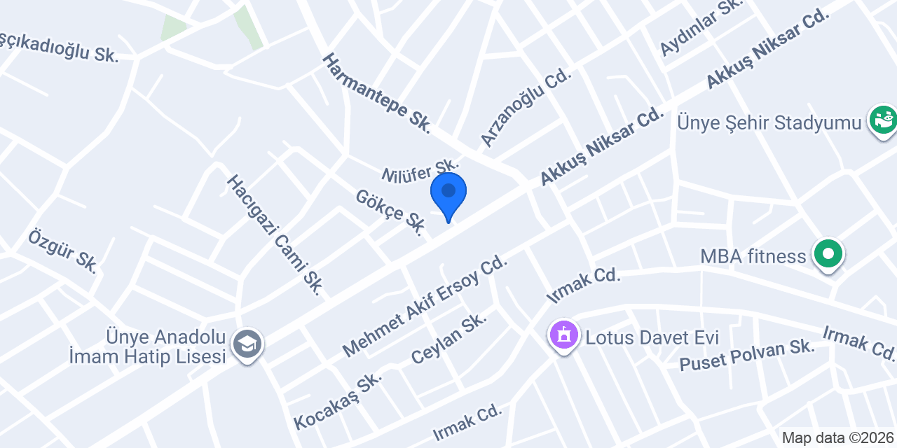 Sezgil Çatı konumu