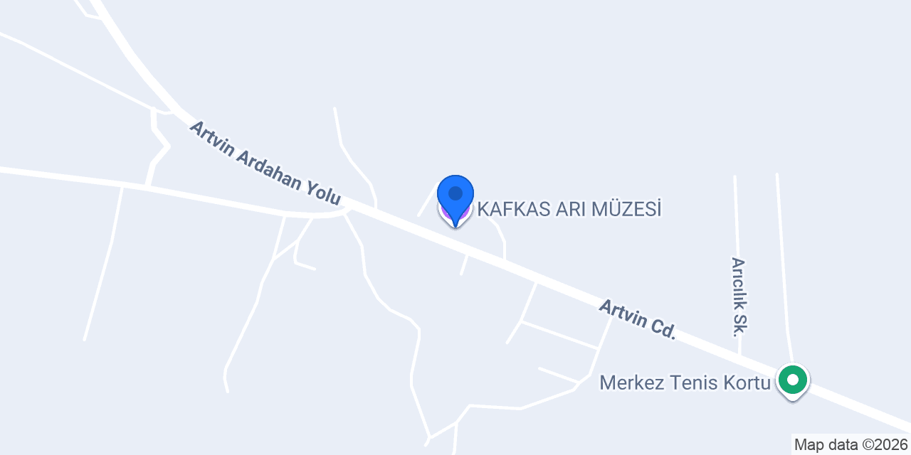 KAFKAS ARI MÜZESİ konumu