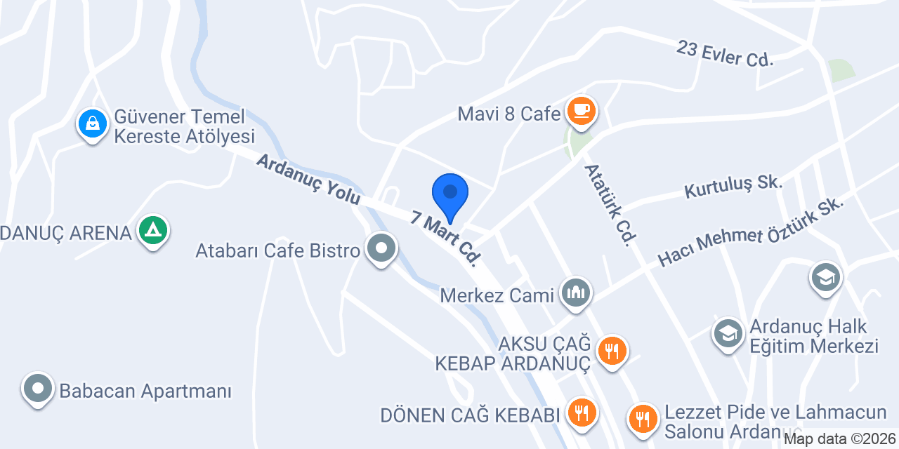 GERDAN GAYRİMENKUL konumu
