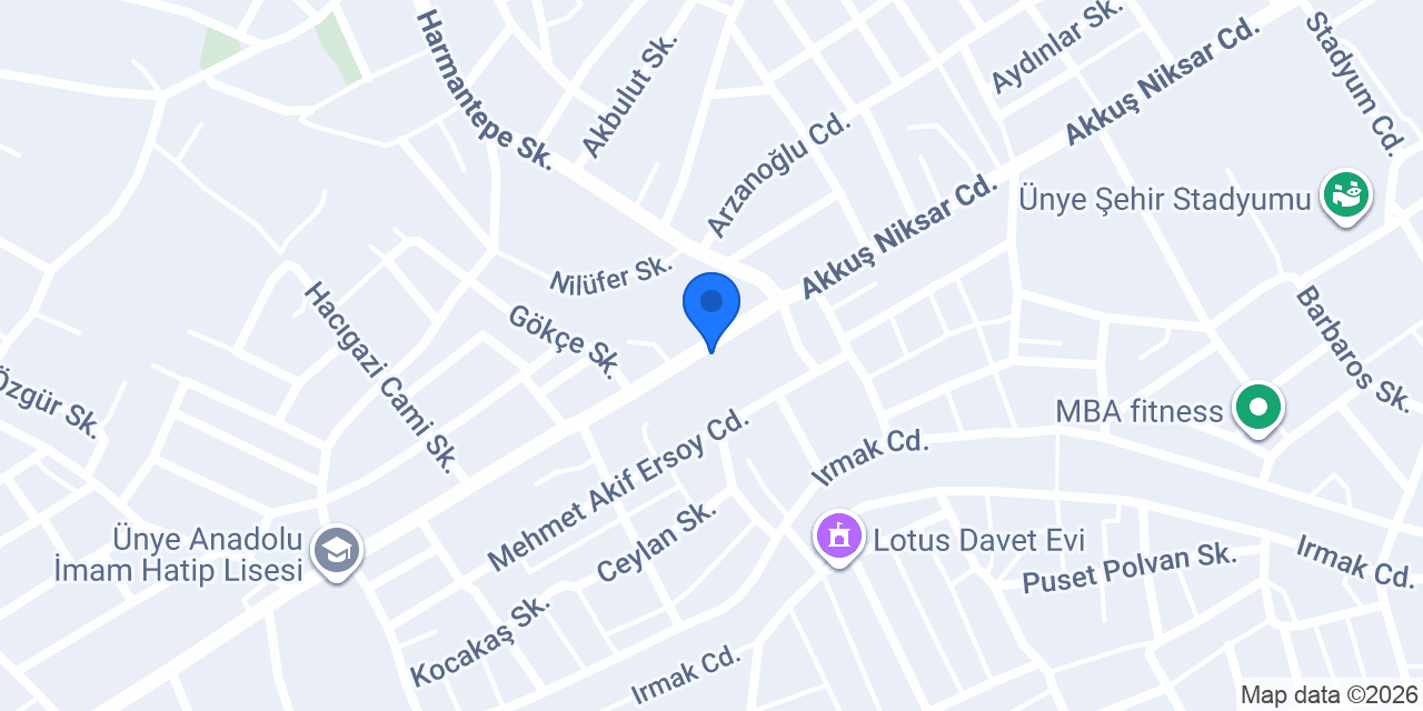 AZAKLI EMLAK konumu