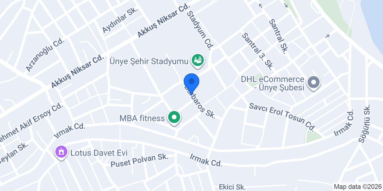Ünye Veyisoğlu Çilingir Anahtar konumu