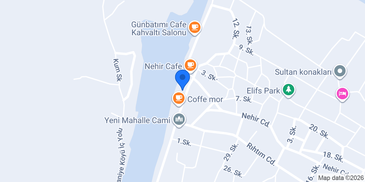 Ahmet Ali' nin Yeri Restoran konumu