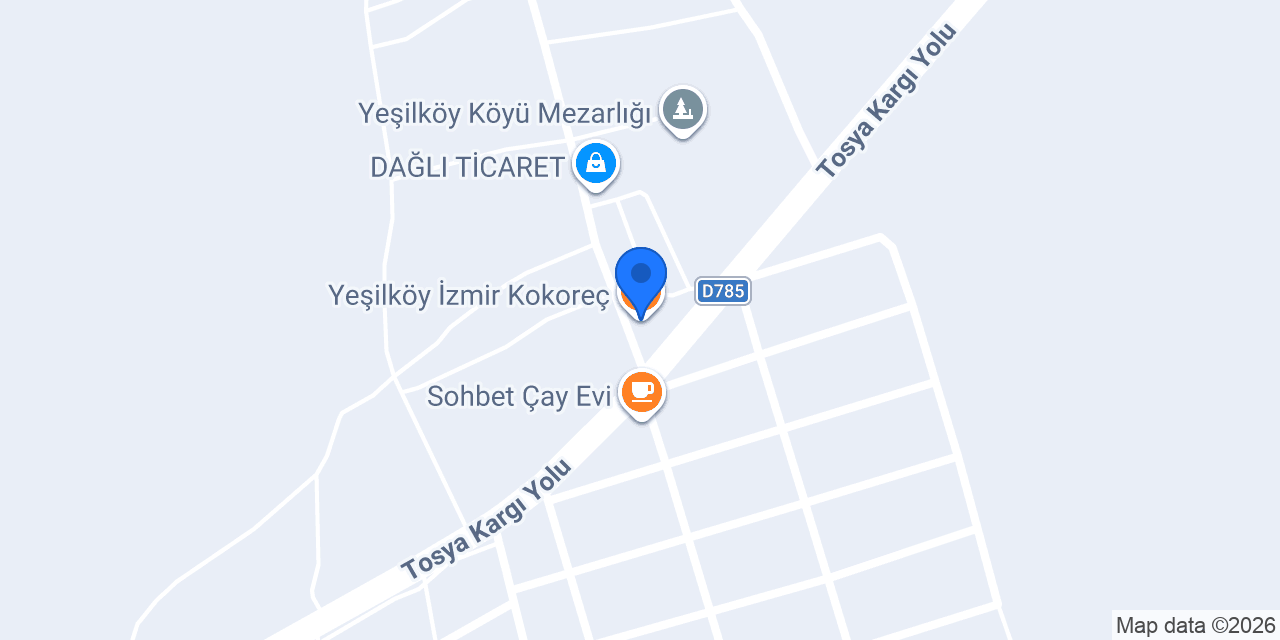 Yeşilköy İzmir Kokoreç konumu