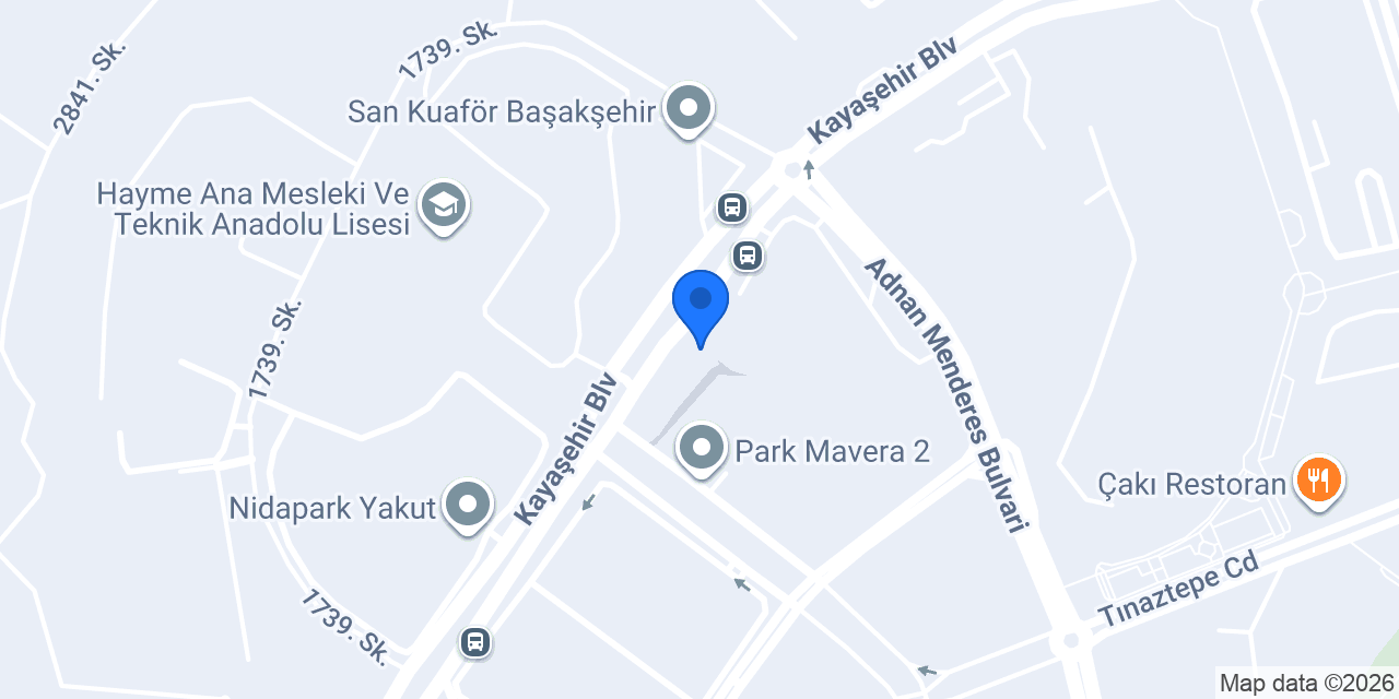 Little Caesars Kayaşehir Şubesi konumu