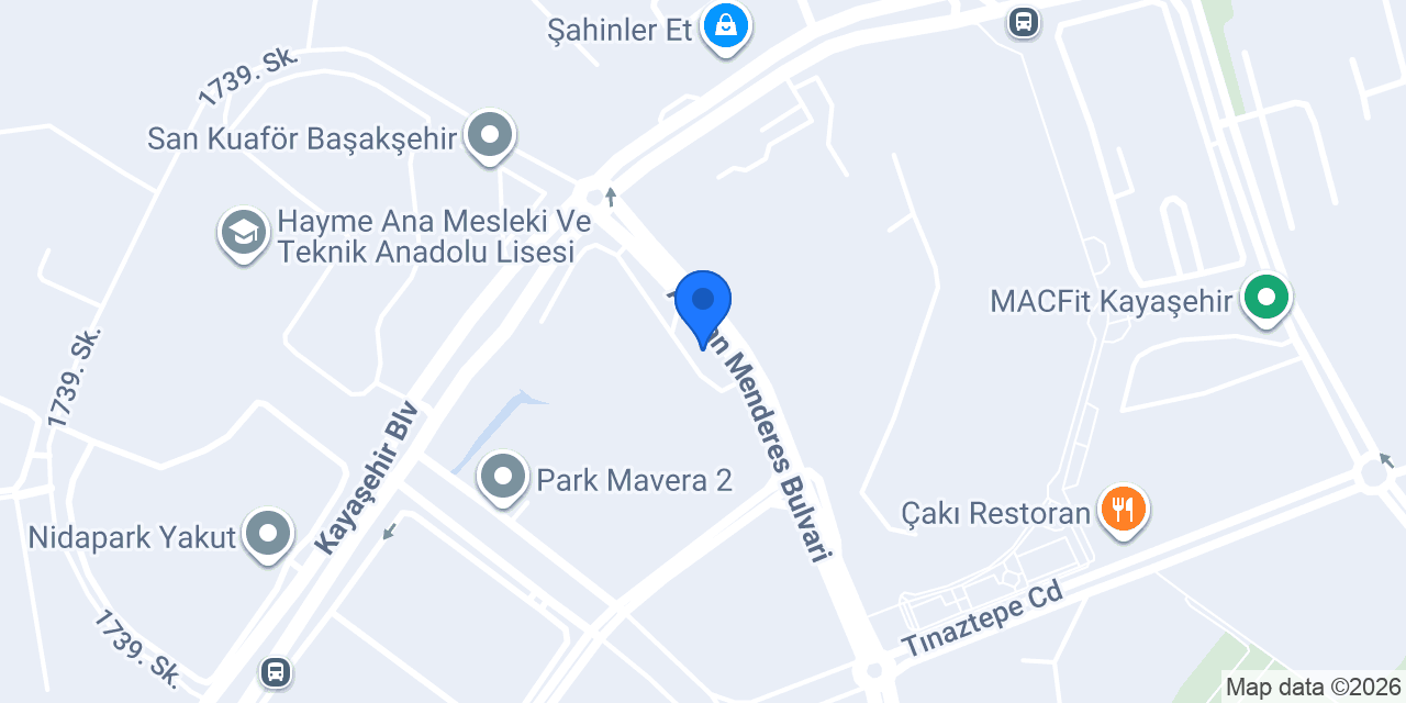 KİRALIK MANİTOU BAŞAKŞEHİR LTD. ŞTİ. konumu