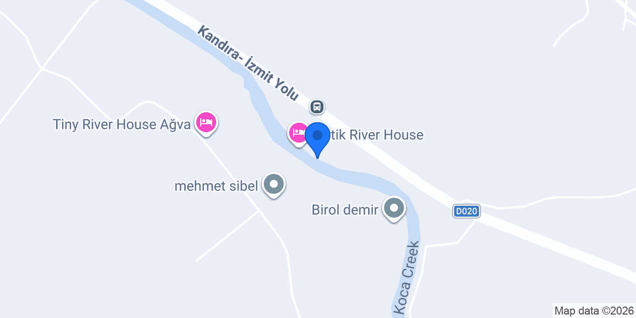 Kaya River House konumu