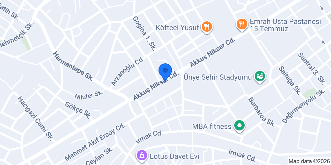 Aygaz Tüp Bayisi konumu
