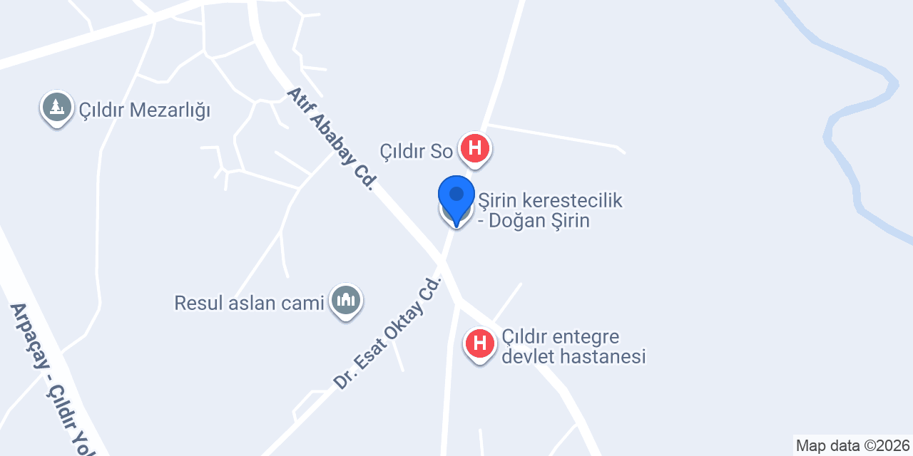 Şirin kerestecilik - Doğan Şirin konumu