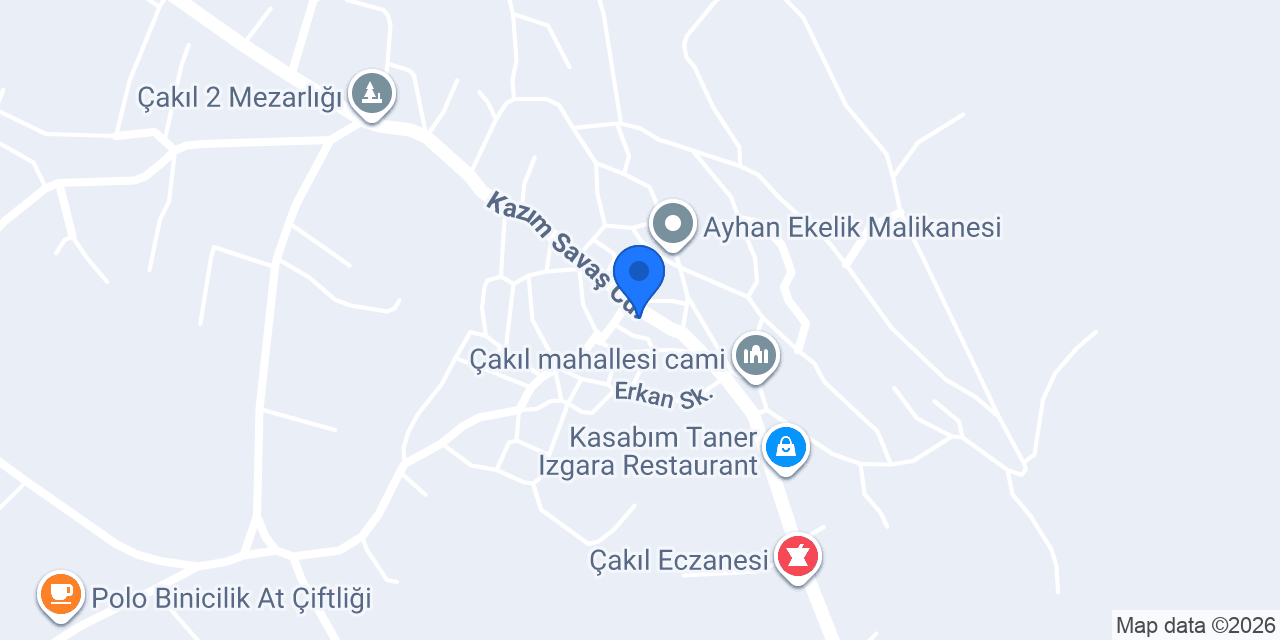 Çakıl Su Tesisat Malzemeleri konumu