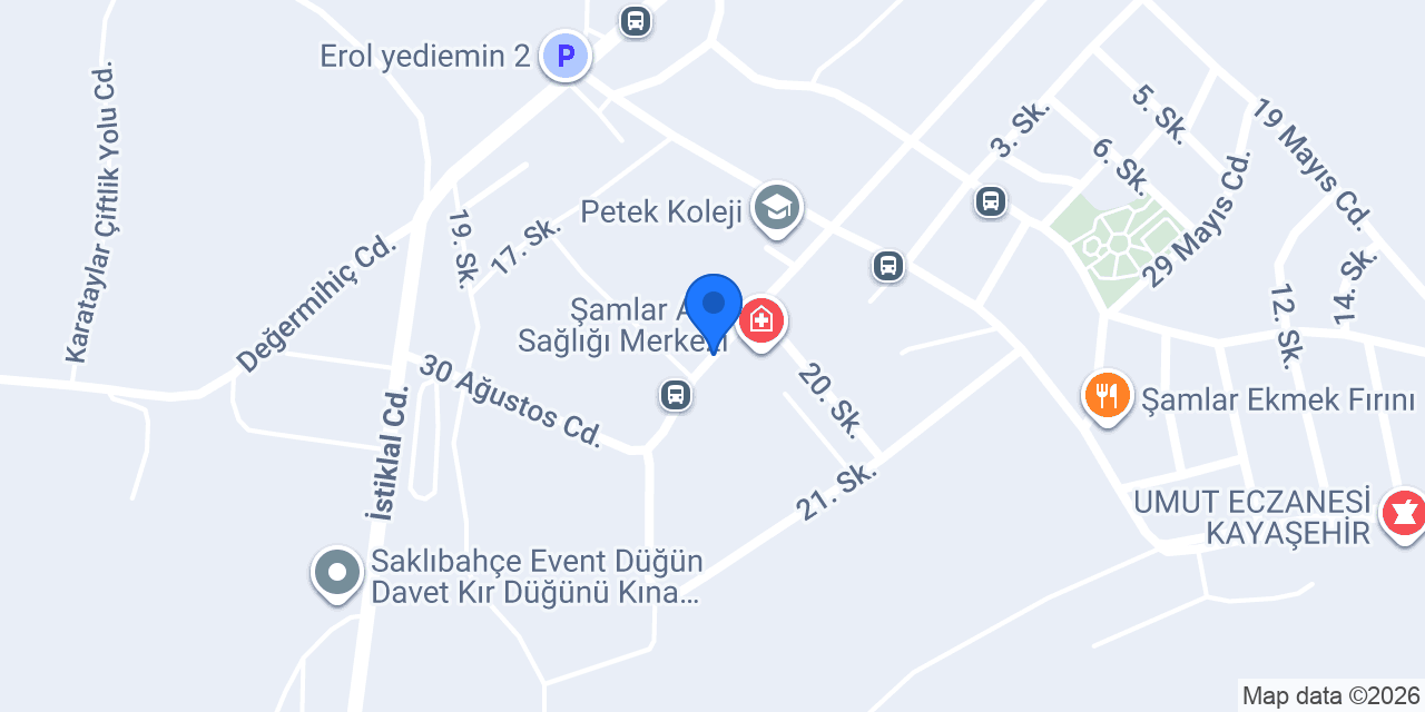 ZEYTİN ECZANESİ konumu