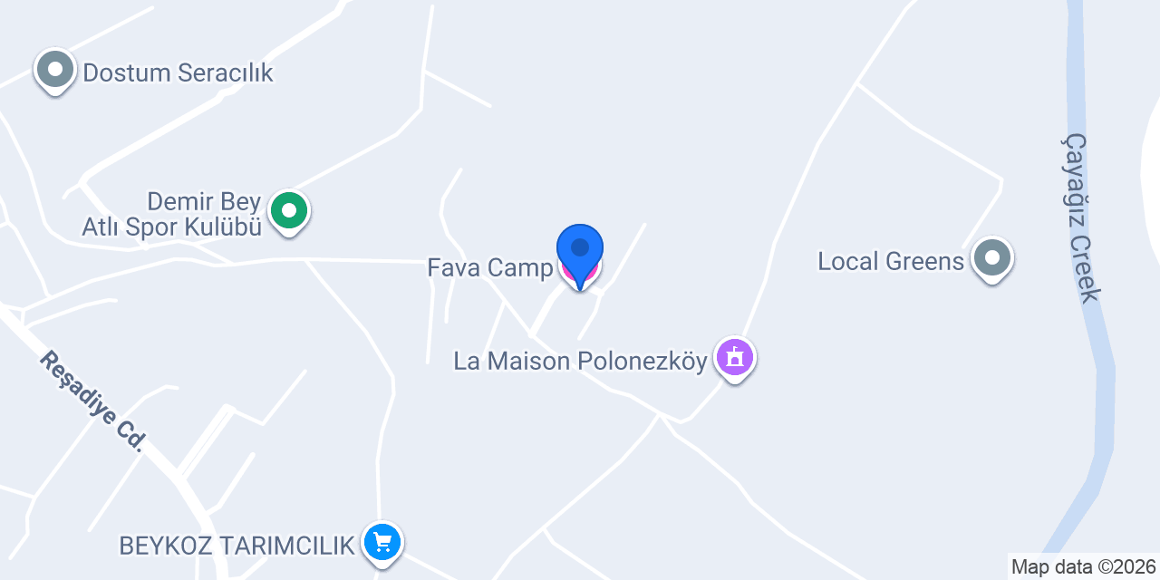 Fava Camp konumu