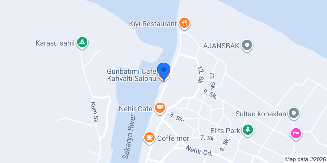 Günbatımı Cafe Kahvaltı Salonu konumu