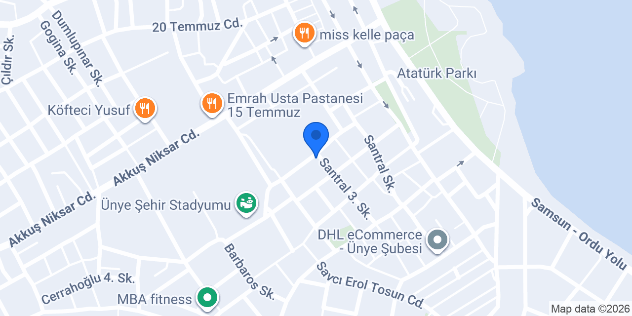 Mutlu İnşaat konumu