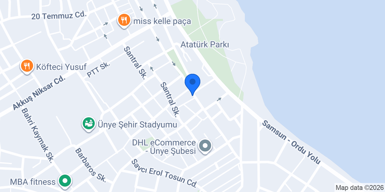 Ahsen Eczanesi konumu