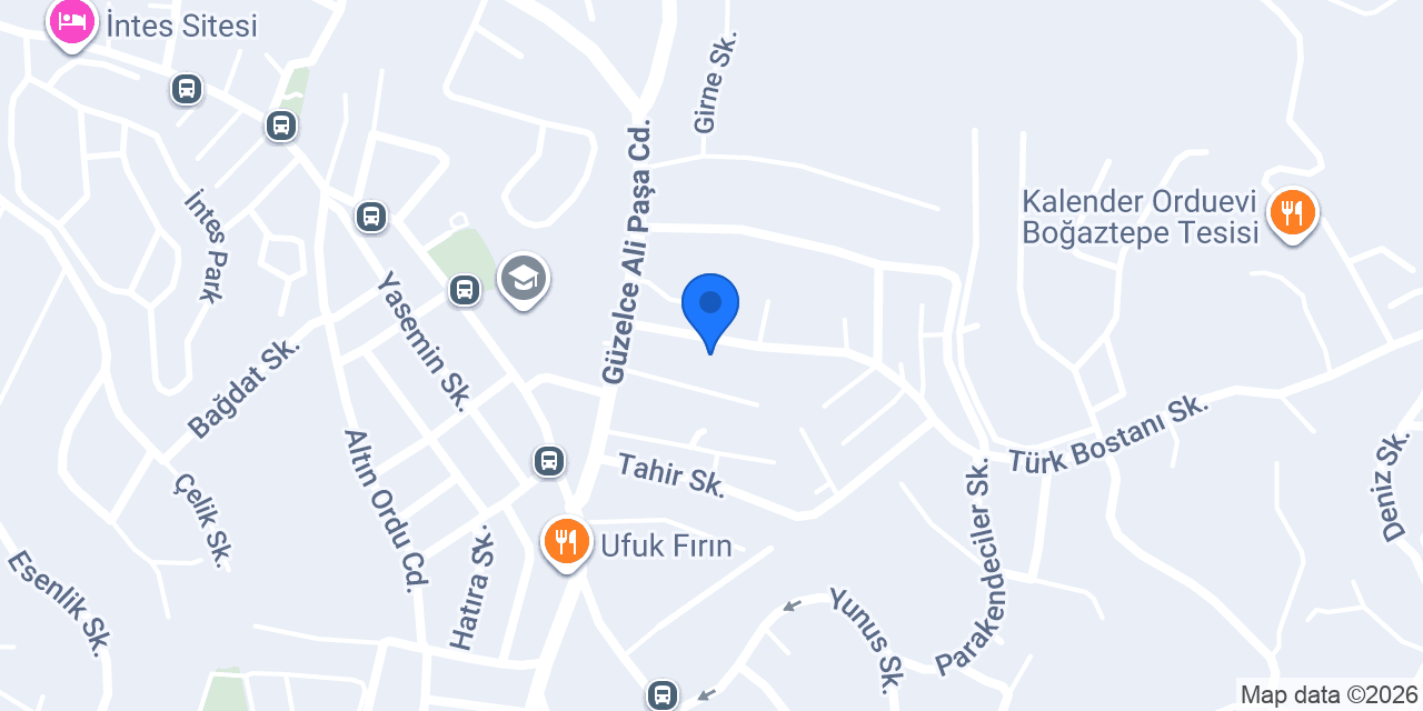 Bil Yapı Tasarım konumu