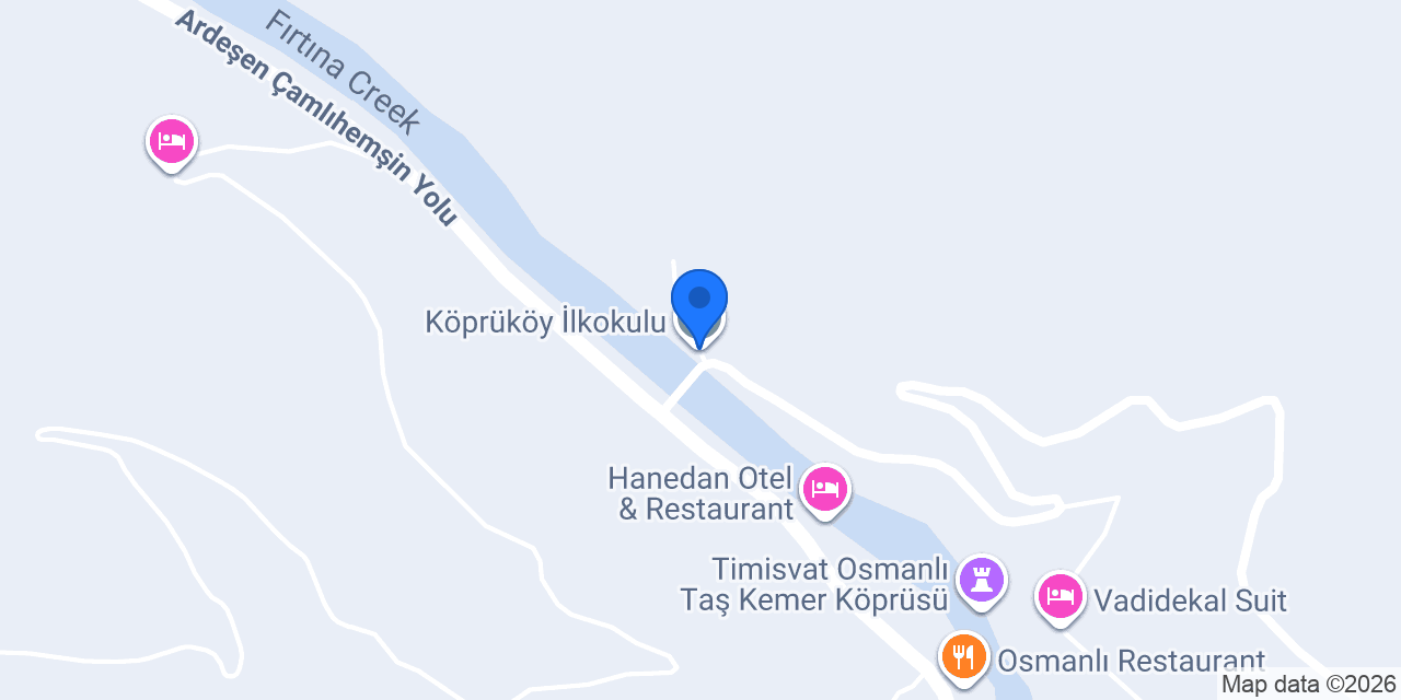 Köprüköy İlkokulu konumu
