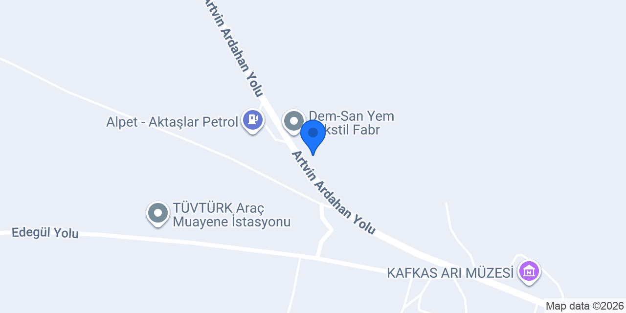 Ardahan Patates ve Sebze konumu