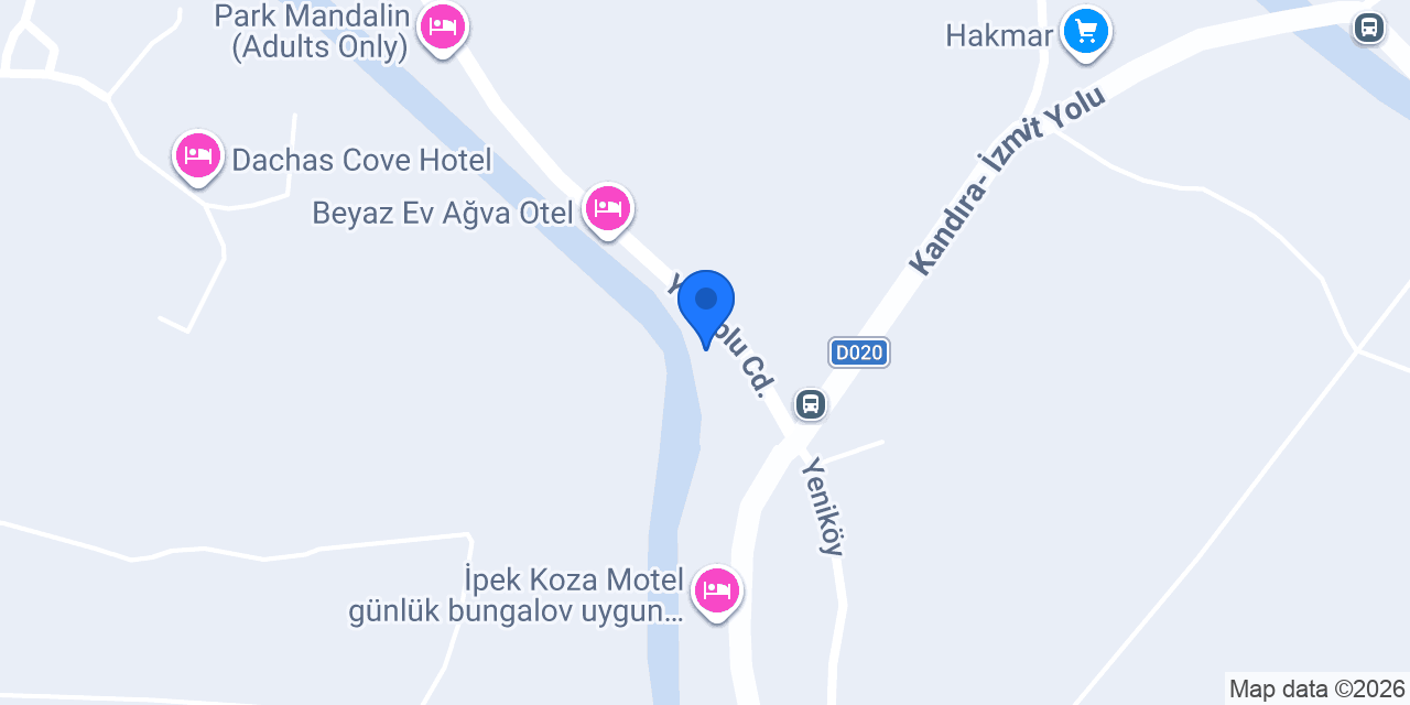 AĞVA MASAL EVİ otel konumu