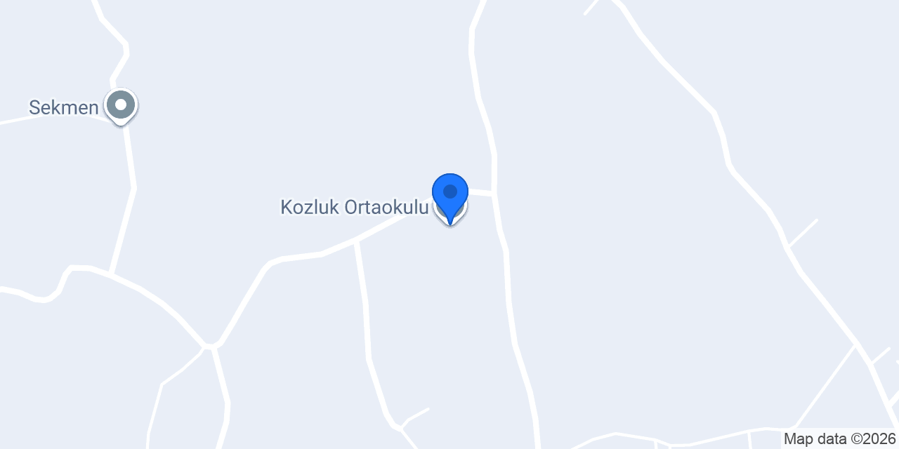 Kozluk Ortaokulu konumu
