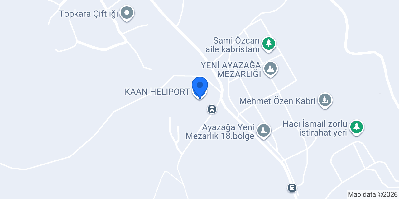 KAAN HELIPORT konumu