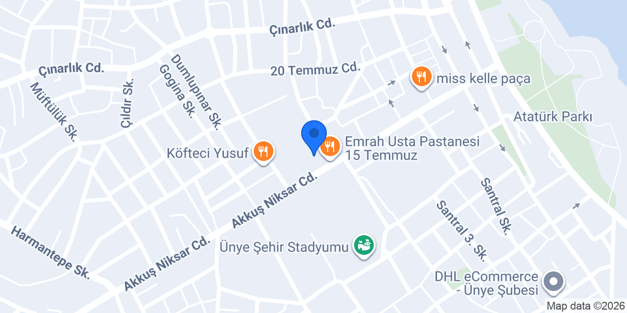 Teras Garden konumu
