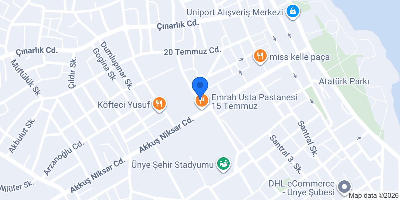 Merkez Taksi konumu
