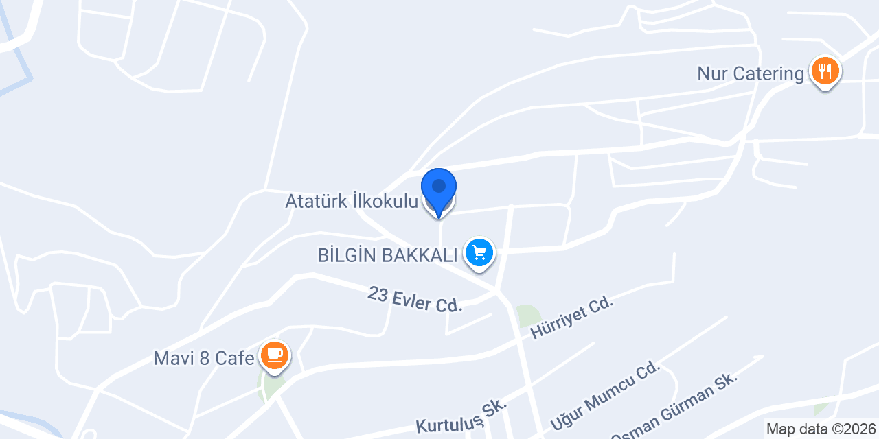 Atatürk İlkokulu konumu
