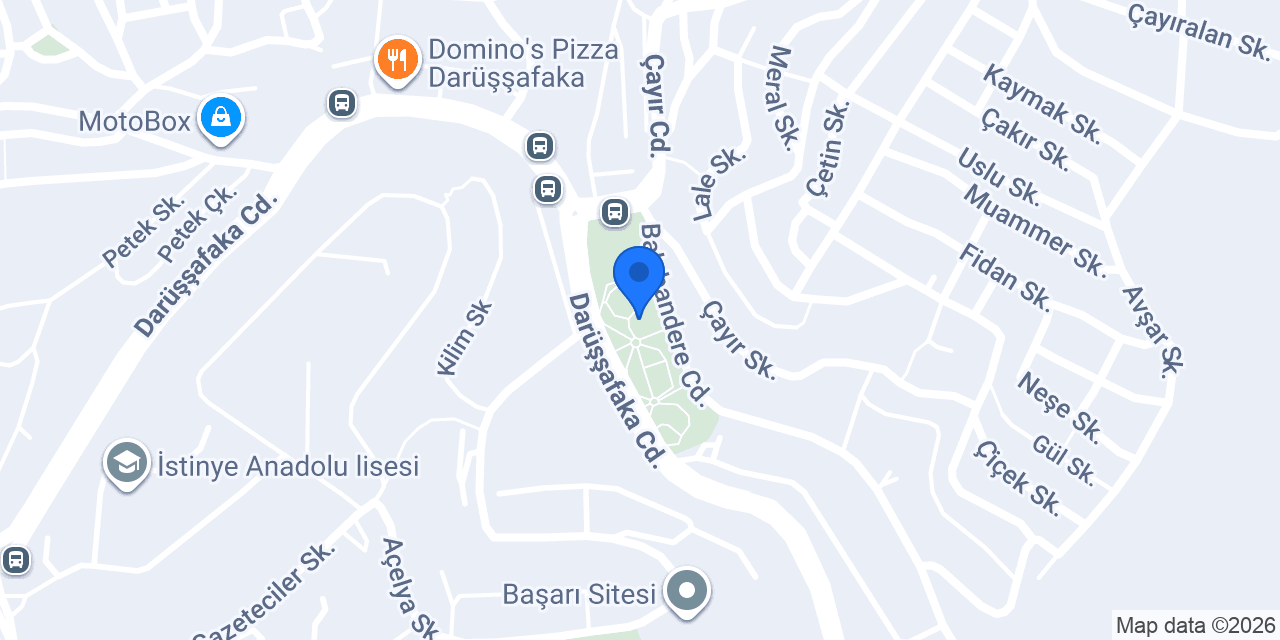 Mevlana Parkı konumu
