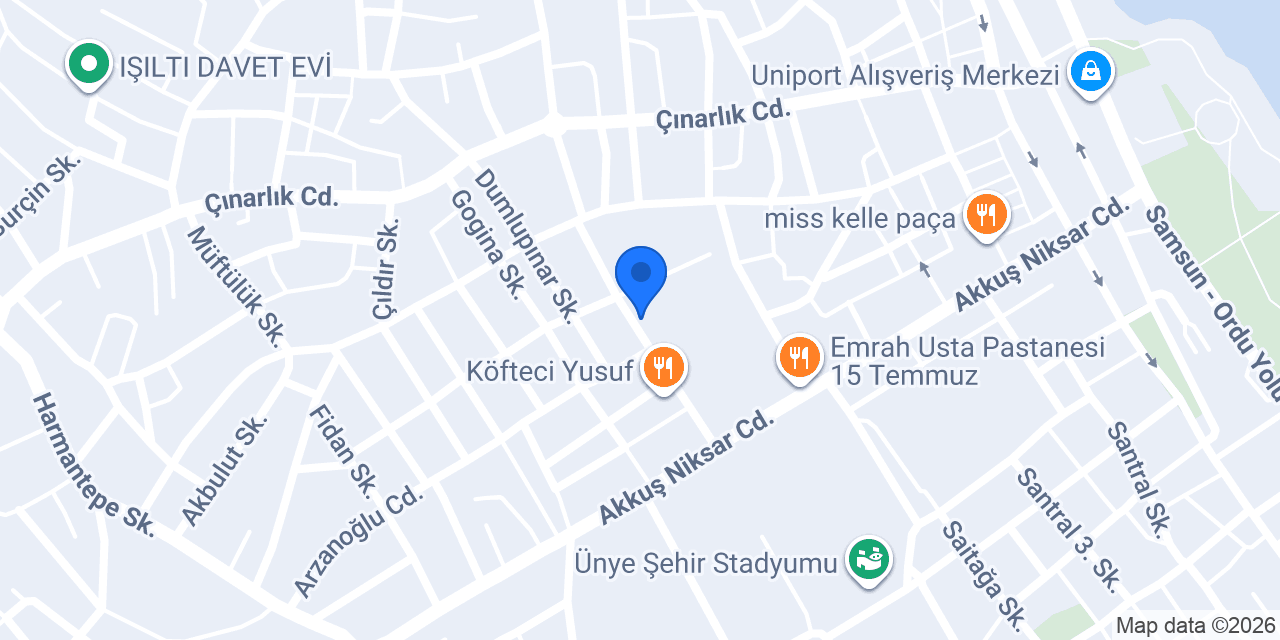 Emiroğlu Yapı Market konumu
