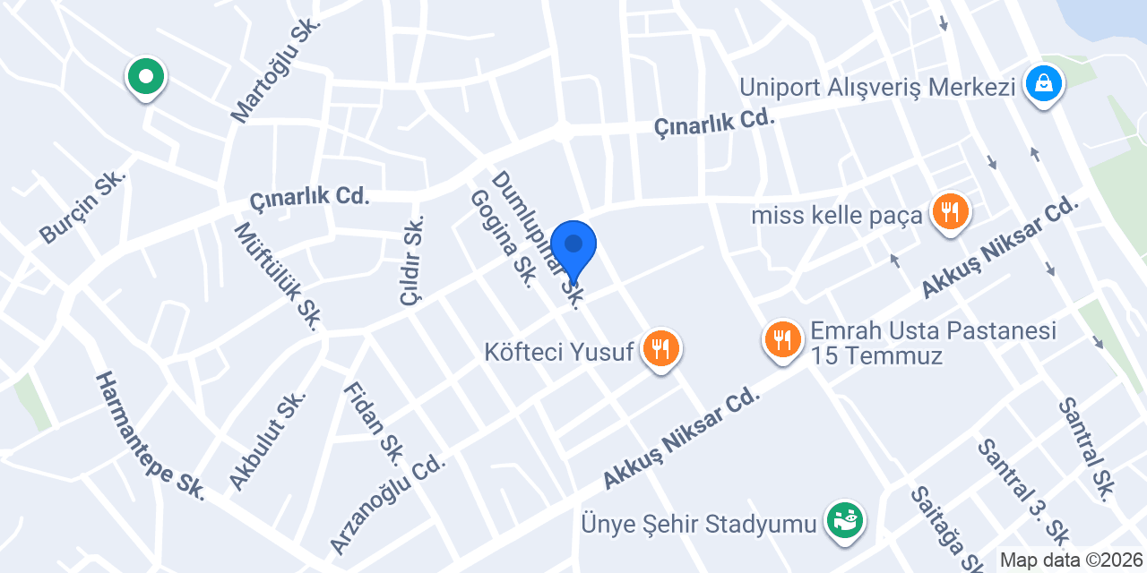 Derebeyoglu GİDA konumu