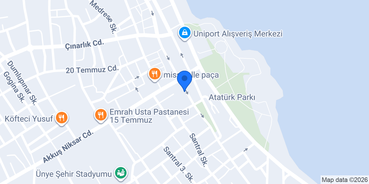 Avukat Muhammed Burak Şişman konumu