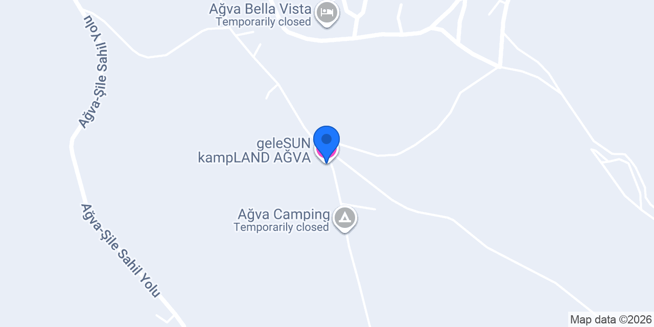 geleSUN kampLAND AĞVA konumu