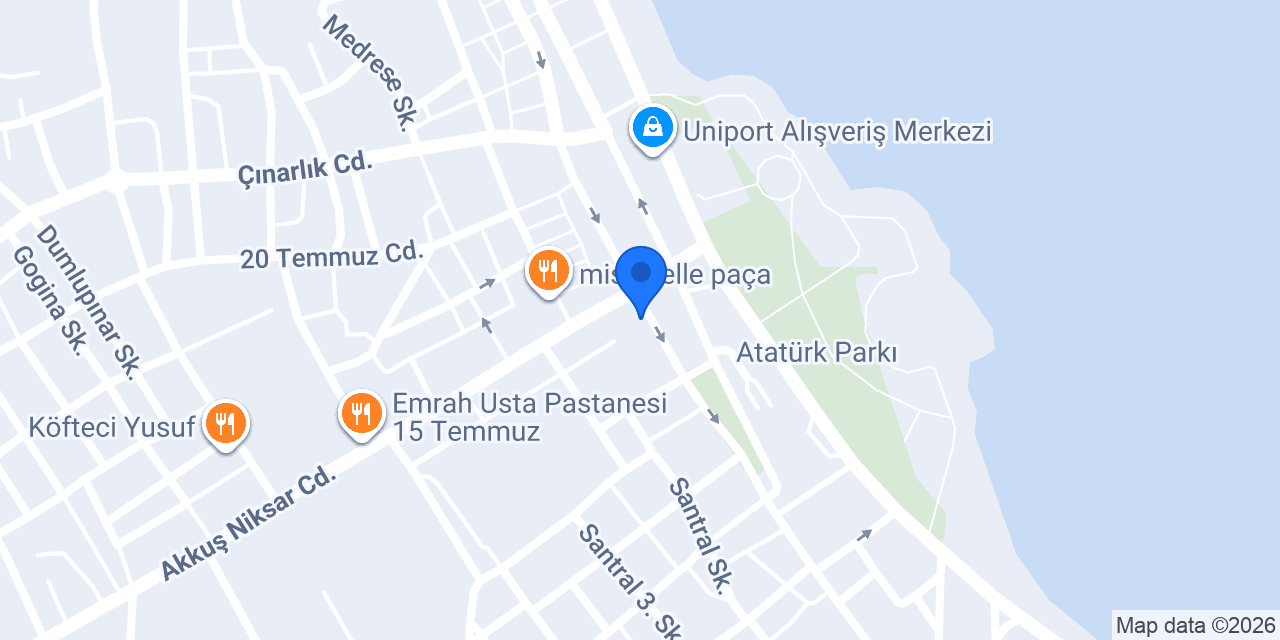 AKADEMİ SÜRÜCÜ KURSU konumu